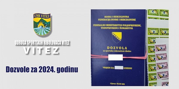 Godišnje dozvole za 2024.