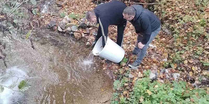 Poribljen Večeriski potok