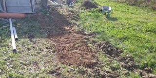 Zatrpavanje novog cjevovoda