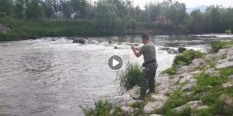 Prvi zabačaj i ulov
