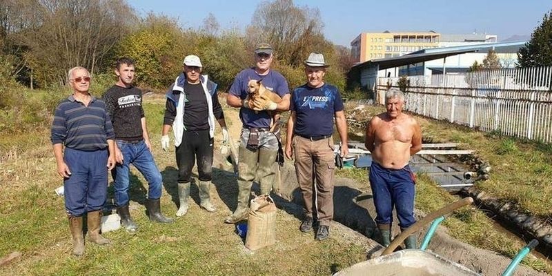 Betoniranje obala dovodnog potoka