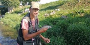 Mladi naraštaj ribolovaca i riba