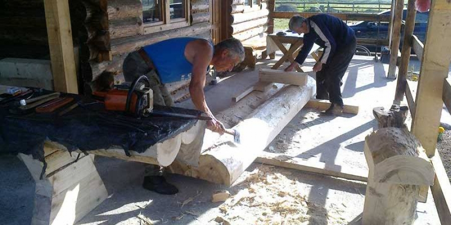 Novi stolovi i klupe - Ribarski dom